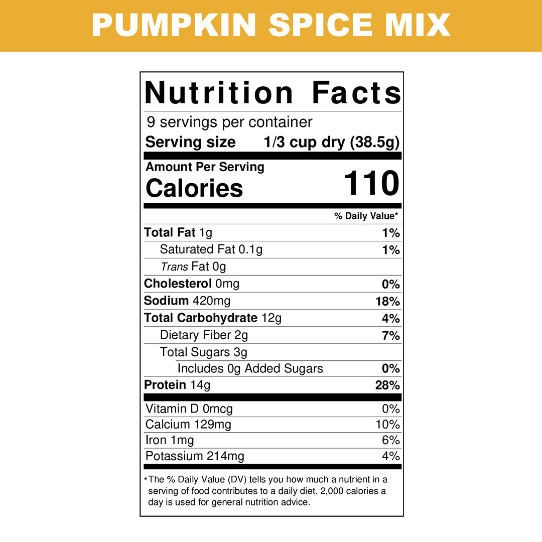 Pumpkin Spice Pancake Mix