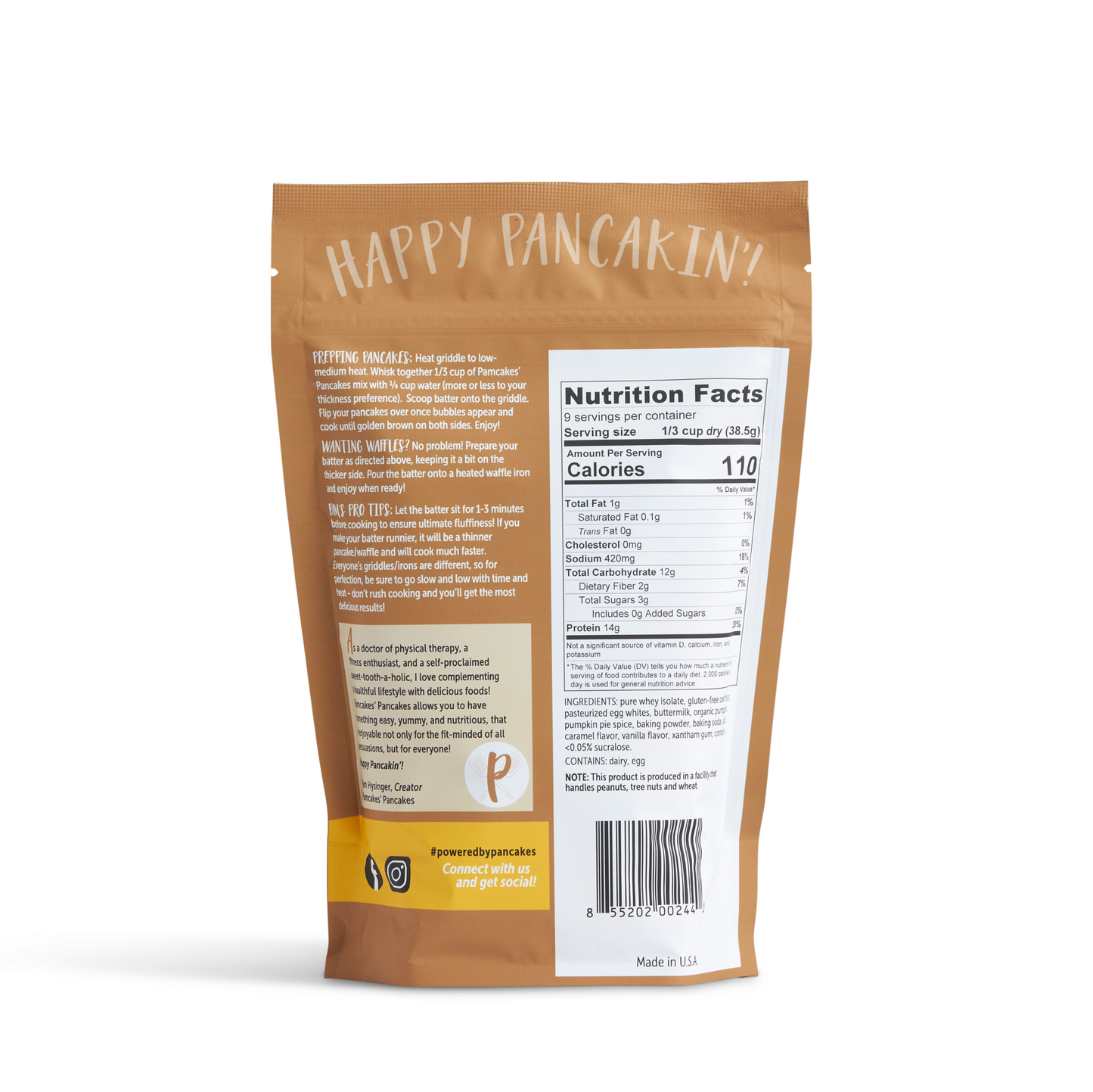 Pumpkin Spice Pancake Mix